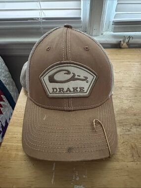 Drake Brown and Cream Patch Trucker Hat